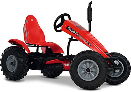 BERG XL Case IH BFR-3 Traktor Gokart | Pedal Tretauto im authentischen Bauernhof Look | BFR-3 System mit 3 Gängen und Rückwärtsfahrt