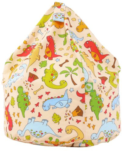 BeanLazy ® 100% Cotton Large Dinosaur Bean Bag with Filling