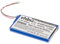 vhbw Akku kompatibel mit Garmin Approach G6 GPS Navigation Navi (1000mAh, 3,7V, Li-Ion)
