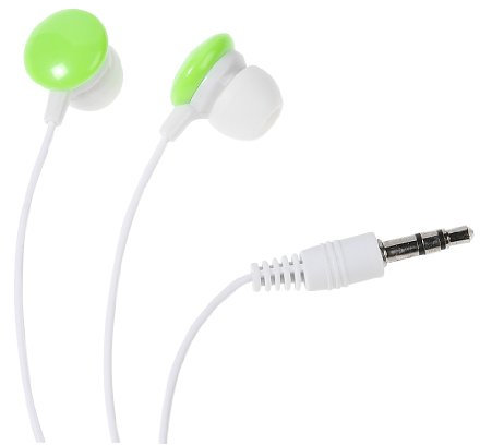 Vivanco SR 3 green In-Ear-Stereo-Ohrhörer (3,5mm Klinkenstecker, 1,2m) grün