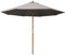 Parasol bois 3m manivelle - Couleur - Gris