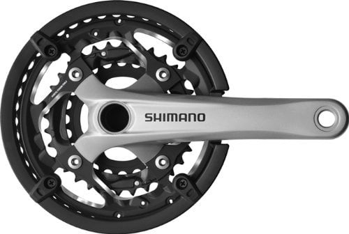 SHIMANO KURBELGARN.44X32X24Z 175MM SILB(11) BB-ADAPTER, M.KSR,F. KE-SCHU KURBELGARNITUR TREKKING FC-T551 10-FACH ART-NR. E-FCT551E424CS