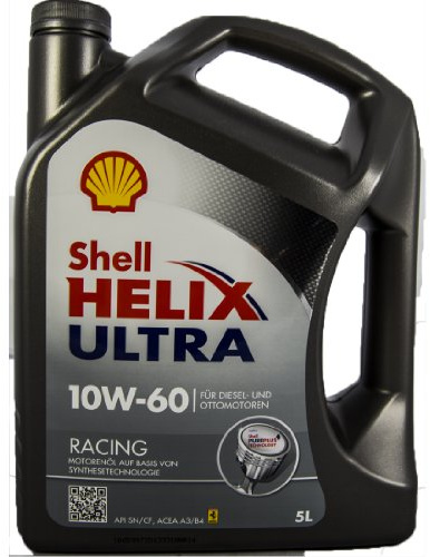Shell Helix Ultra Racing 10 Germany. Kanister 5 Liter Motoröl