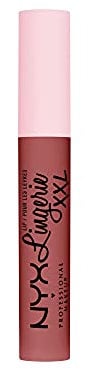 NYX Professional Makeup Lip Lingerie XXL, Flüssiger Lippenstift für langen Halt, Vegane Formel, Strip'd Down