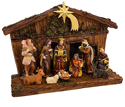 Kurt Adler 11 Piece Nativity Set