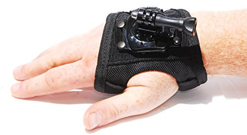 PROtastic 360° Wrist Glove Mount for GoPro/SJCAM and Action Cameras