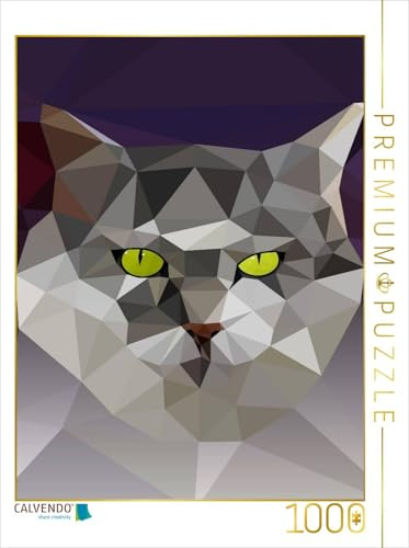 CALVENDO Puzzle Katze | 1000 Teile Lege-Größe 48 x 64 cm Foto-Puzzle für glückliche Stunden