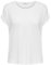 ONLY Onlmoster S/s O-Neck Top Noos JRS T-Shirt, Blanc (White), 36 (Taille Fabricant: Small) Femme