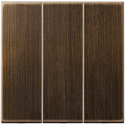 Jung – Touche Triple Triple Pour Interrupteur poussoir en laiton antik