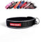 EzyDog Hundehalsband für Große, Mittelgroße, Mittlere & Kleine Hunde - Halsband Hund Neopren Gepolstert, Wasserfest, Reflektierend (L, Schwarz)