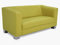 moebel-eins Chicago 2-Sitzer Sofa Couch Loungesofa, Material Kunstleder, grün