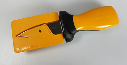 TUPPERWARE Messer Universal-Serie orange Käsebrecher Brecher Käse Parmesan XPert