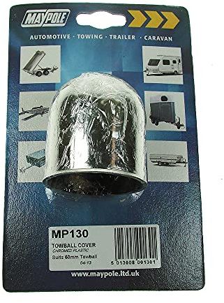 Maypole MP130 Towball Cap, Chrome