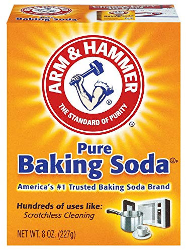 Arm & Hammer Pure Baking Soda, 8oz(227g) (Pack of 2)