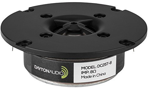 Dayton Audio DC25T-8 1 Titanium Dome Tweeter
