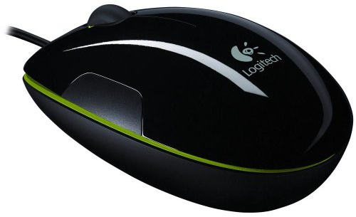 Logitech LS1 Laser Maus schnurgebunden Grape-Acid