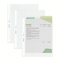 Leitz Standard Prospekthüllen-Set, 15 Stück, A5 Format, Glasklar mit glänzender Oberfläche, Obere Öffnung, 0,075 mm PP-Folie, 47756002