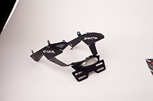 Puig 4453N License Plate Holder model specific design, Black