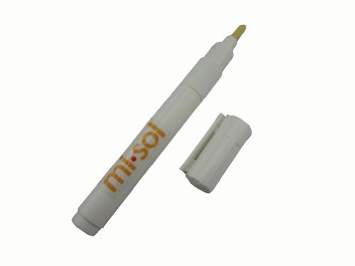 MISOL 1 PCS of Rosin Flux Pen for DIY Solar Cells Panels, for Electrical Soldering/Penna Flux Rosin/Pannelli solari Pannelli
