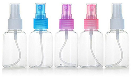Pasey Beauty Zerstäuber durchsichtig Kunststoff Parfümzerstäuber Leer Sprühflasche 30 ml, 1er Pack (1 x 5 Stück)