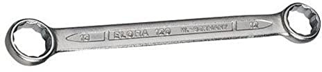 Draper 2422 Elora Flat Metric Ring Spanner, 12mm x 13mm