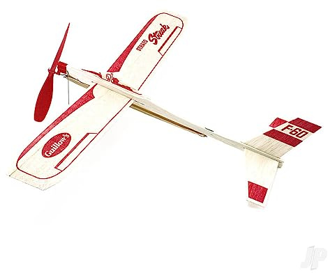 Strato Streak Rubber Band Powered Glider Guillows