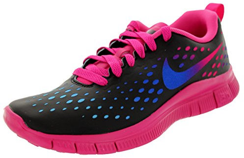 Nike Free Run Express Black Multi Kids Trainers Size 38 EU