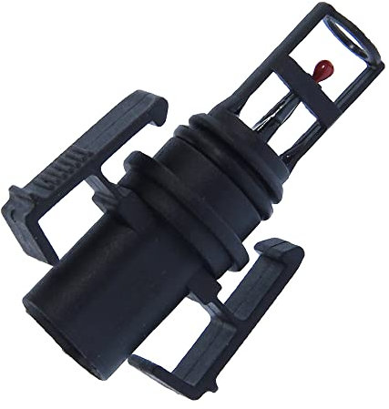 1x Sensor, Ansauglufttemperatur oval 2-polig