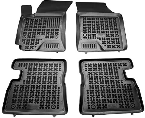 REZAW - PLAST Antirutschmatten Auto fußmatten passt für Hyundai Getz 2002-2011 Kompletter Schutz für Ihr Auto bei Allen Wetterbedingungen mit perfekt passenden Anti rutsch gummimatten