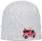 Döll Jungen Topfmütze Jersey Mütze, Grau (Light Gray Melange 8100), (Herstellergröße: 49)