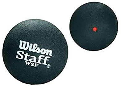 Wilson Squash-Ball, Staff, 1 Stück, Rot, Schwarz, WRT617200
