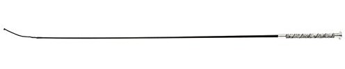 BUSSE Dressurgerte SILKY, Länge 110 cm, schwarz/silber
