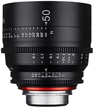 Rokinon Xeen - Obiettivo cinematografico T1.5 Pro 50 mm per Sony FE