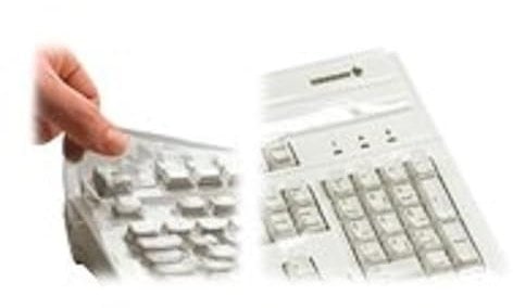 CHERRY WetEx, Flexible Keyboard Protection Film for CHERRY G80-1800, ISO-Layout, Reliable Protection against Soiling from Liquids, Dust, Debris