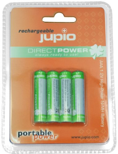 Jupio JRB-AAADP Direct Power NI-MH Akku (AAA, 850mAh, 4-er Blister)