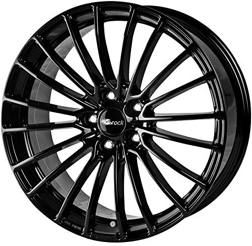 Brock B24 schwarz lackiert 7x17 ET35 4.00x98.00 Hub Hole 58.10 mm - Alu felgen