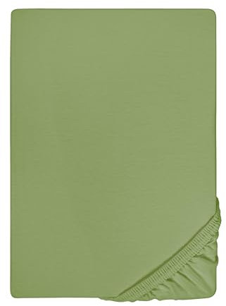 biberna Feinjersey-Spannbetttuch 0077144 fichte 1x 140x200 cm - 160x200 cm