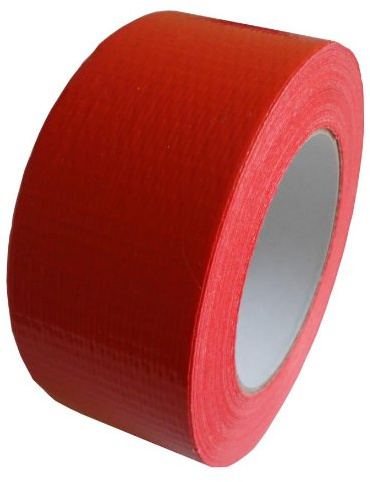 2 Rollen Klebeband Gewebeband Panzerband Panzertape 50m X 48mm rot