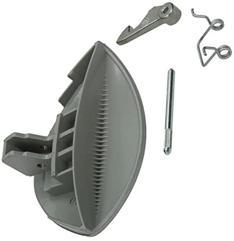 Genuine Indesit Washing Machine Silver Door Handle Kit C00076583
