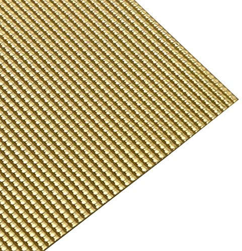 Efco Perle Wachs Streifen, Gold Brilliant, 200 x 2 mm, 7-teilig