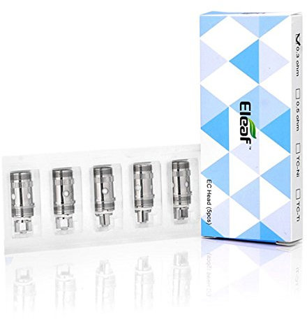 Eleaf - Resistenza EC 0.3ohm (5pcs) - iJust 2 / iJust One / Melo 2 / Melo 3 - Prodotto Senza Nicotina