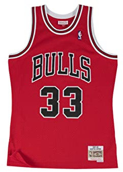 Mitchell & Ness NBA Hardwood Classics Swingman Jersey Chicago Bulls - Scottie Pippen - XXL, Road 1997-98