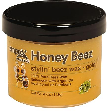 Ampro Honey Beez Stylin' Beez Wax Gold 4 Oz by AmPro