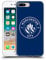 Head Case Designs Officially Licensed Manchester City Man City FC Obsidian White Outline Badge Soft Gel Case Compatible With Apple iPhone 7 Plus/iPhone 8 Plus