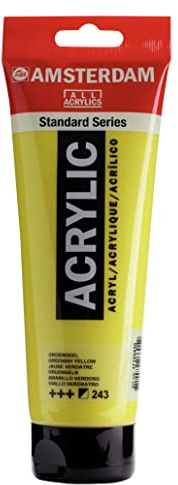 Amsterdam Standard Series Acrylic Tube 250 ml Greenish Yellow 243 (17122430)