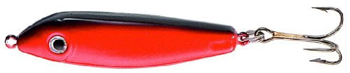 Jenzi Meerforellen Wobbler Lars Hansen schwarz rot 18g 4