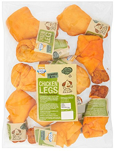 Good Boy - Rawhide Chicken Legs - Dog Chews - A Perfect Treat or Reward - Pack of 10 - Dog Treats