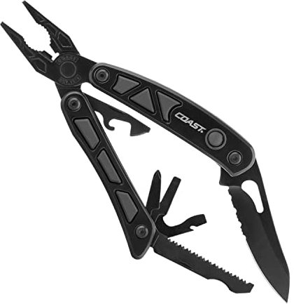 Coast LED155 Multitool, Metal, Schwarz, Full Size