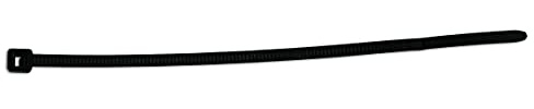 Connect 30270 Hellermann Black Cable Tie 380mm x 7.6mm T120R 100pc