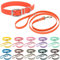 bio-leine Biothane Halsband und Leine Set für kleine & große Hunde I 12-19mm I 1,25-3m lang, gummierte Führleine Hundehalsband Hundeleine - über 30 Farben